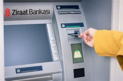 Ziraat bankası kendi hesabına kartsız para yatırma